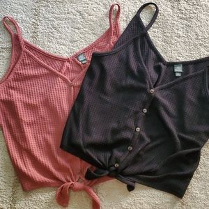Pair of Wild Fable Crop Tops